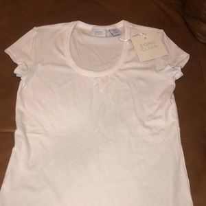 White T-shirt- size xs